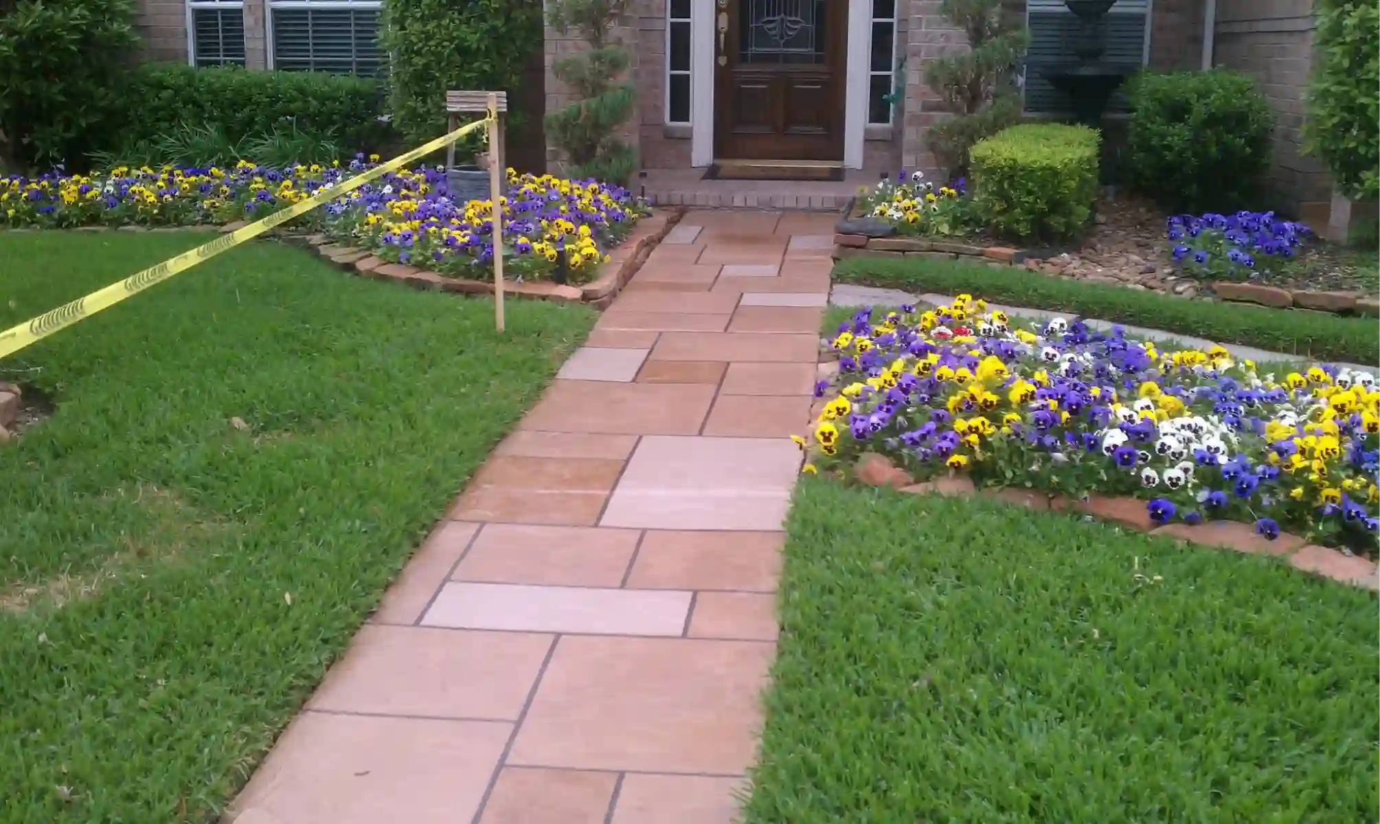 Front entry walkway