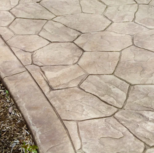 Stamped concrete